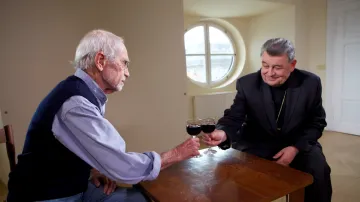 Jiří Stránský s Dominikem Dukou