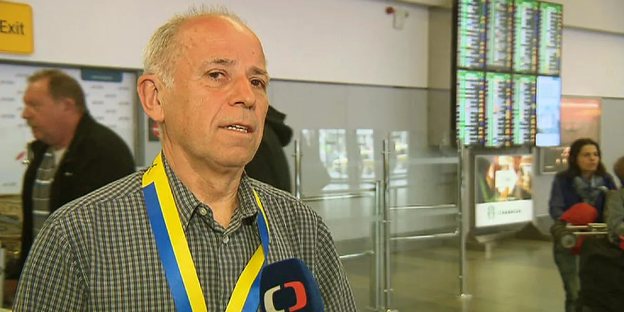 V šoku jsem doběhl do cíle, říká český běžec Junek — ČT24 — Česká televize