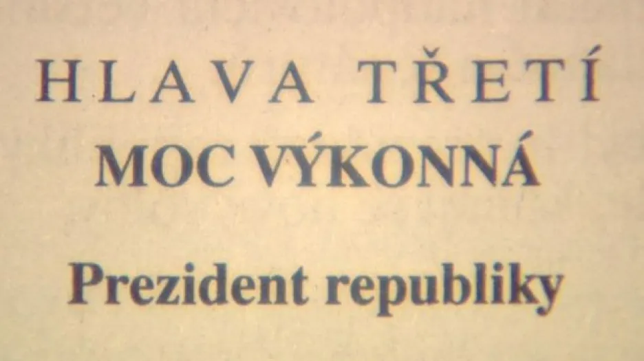 Vojtěch Filip: Ústava nemá být kazuistická