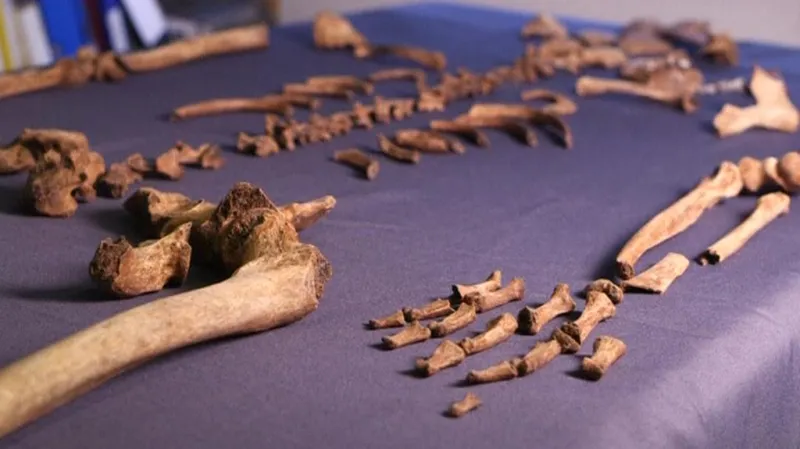 Kosti raných křesťanů v Británii