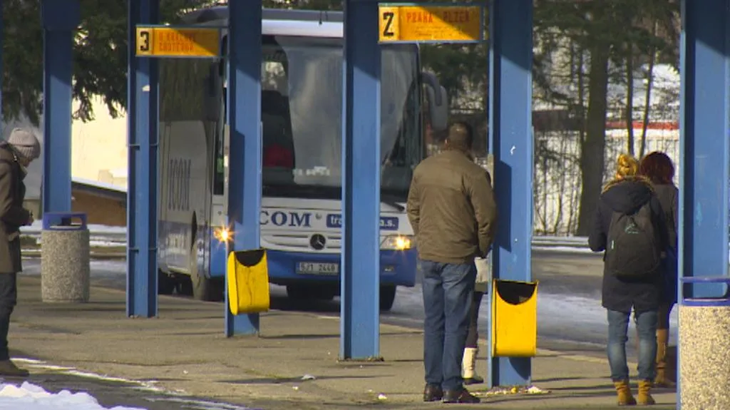 Autobusové nádraží v Humpolci