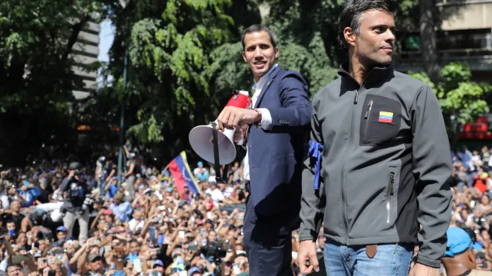 Guaidó vyzval Venezuelany, aby vyšli do ulic