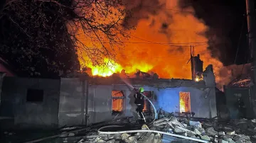 Následky ruského útoku na Oděsu (11. dubna 2026)