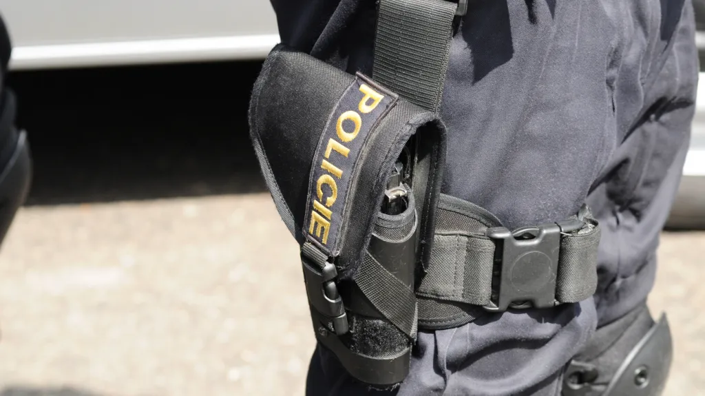 Ilustrační fotografie: Policejní zbraň