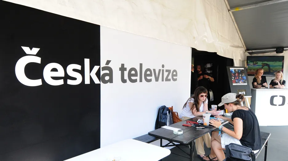 Česká televize na Colours of Ostrava 2013