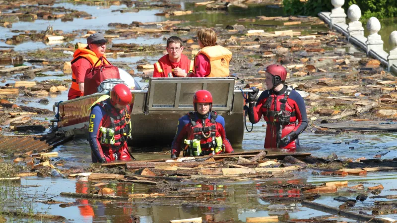 Tristní situace v Deggendorfu