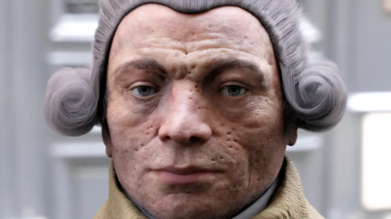 Rekonstrukce tváře Maximiliena Robespierra
