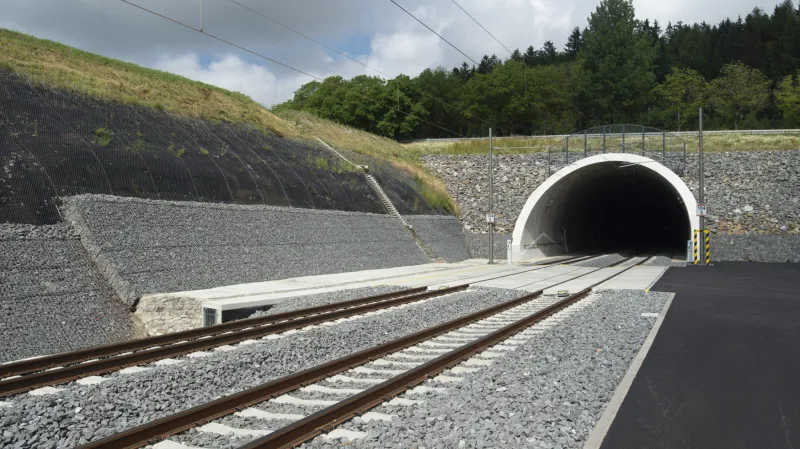 Přeložka IV. tranzitního železničního koridoru mezi Voticemi a Sudoměřicemi