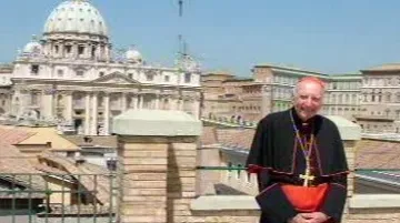 Kardinál Špidlík v Římě
