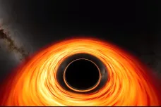 VIDEO: NASA ukázala, co by viděl člověk padající za horizont událostí obří černé díry