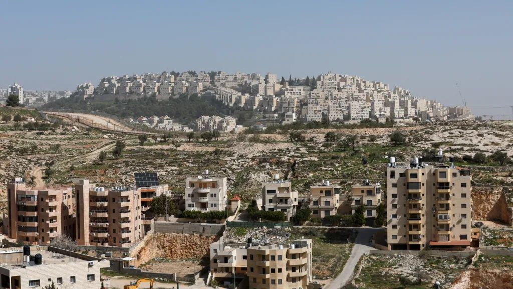 Izraelská osada na Izraelem okupovaném Západním břehu Jordánu