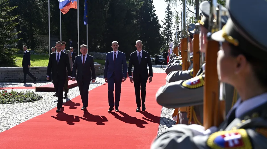 Jednání zástupců obrany zemí V4 na Slovensku