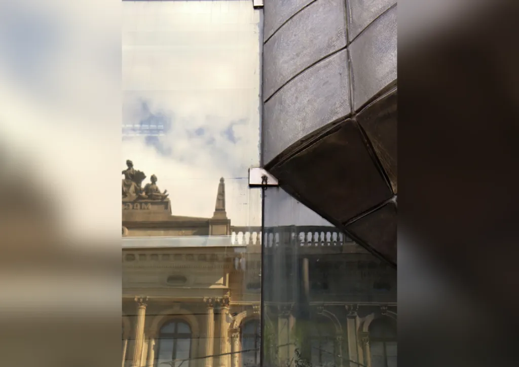 3. místo: Zachyceno v prostoru, autor Daniel Skuhra v kategorii Architektura