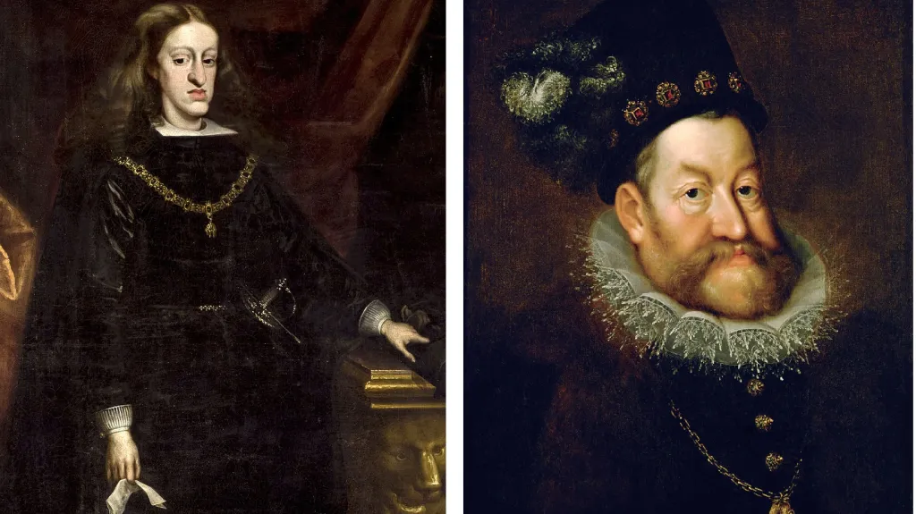 Karel II. a Rudolf II.