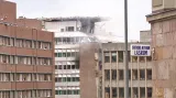Následky exploze v Oslu