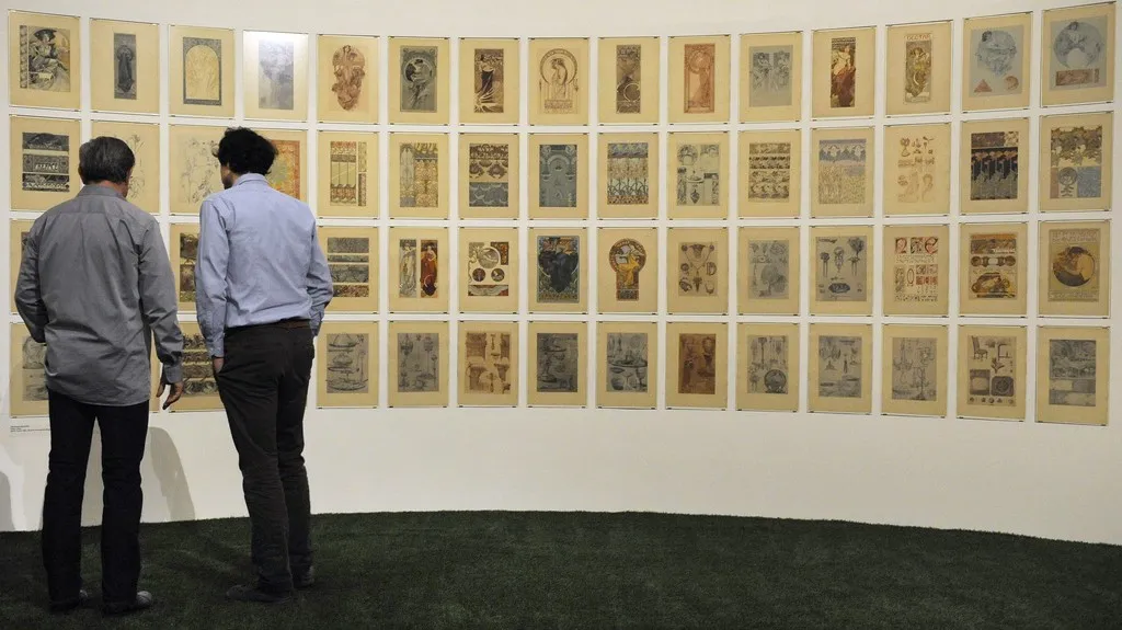 Plakáty Alfonse Muchy ze sbírky Ivana Lendla