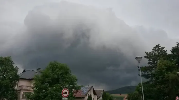 Bouřka ve Švihově u Klatov