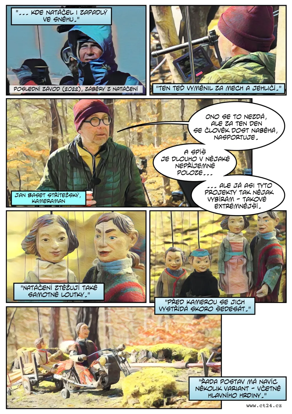 Vzniká pokračování filmu Malý pán. Loutky tentokrát zavítaly do lesa