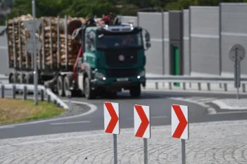 Obchvat Olbramovic začíná sloužit řidičům. Z obce má odvést nadměrnou tranzitní dopravu