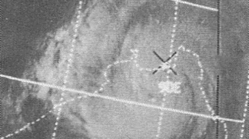 Dobový satelitní snímek cyklonu Bhola