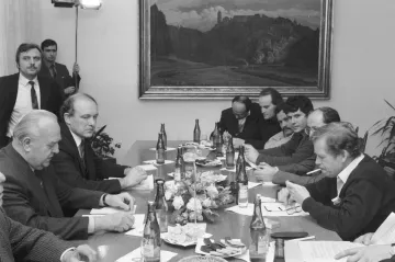 28. listopad 1989, rozhodující fáze sametové revoluce