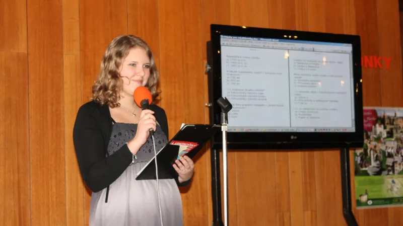 Ze studentské prezentace Svazku měst a obcí Krkonoše