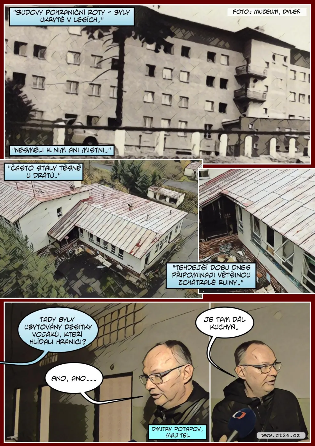 Jizvy na československých hranicích. Osudy strážnic pohraničníků