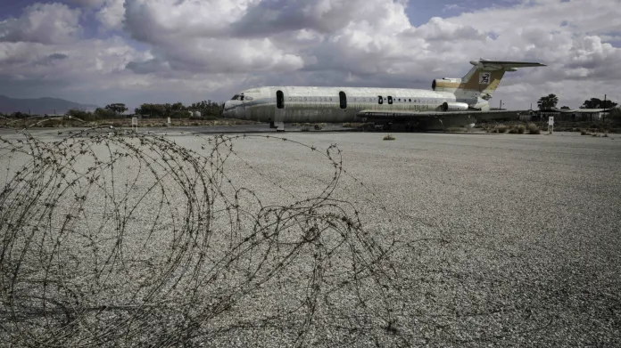 Opuštěné mezinárodní letiště v kyperské metropoli