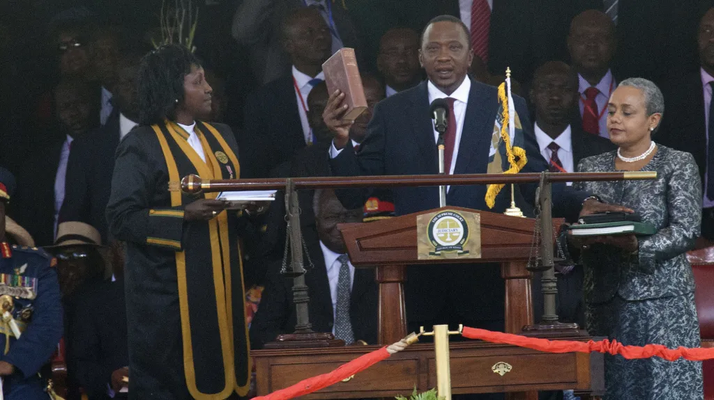 Slib prezidenta Uhuru Kenyatty