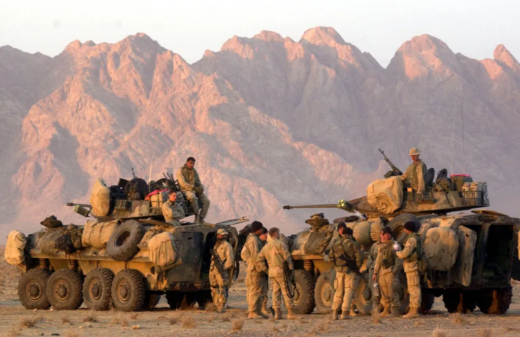 Americký konvoj v Kandaháru, 13. prosince 2001