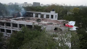 Zřícený letoun společnosti Air India v Ahmadábádu