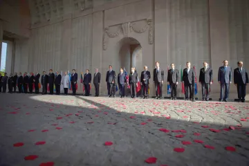 100 let od začátku války: Představitelé EU uctili v Ypres památku mrtvých