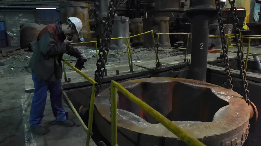 Vítkovice Heavy Machinery (na snímku ocelárna)