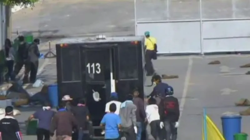 Protesty v Thajsku - no comment