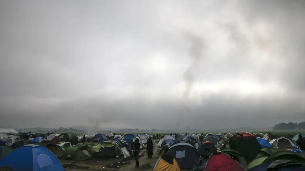 Uprchlický tábor Idomeni