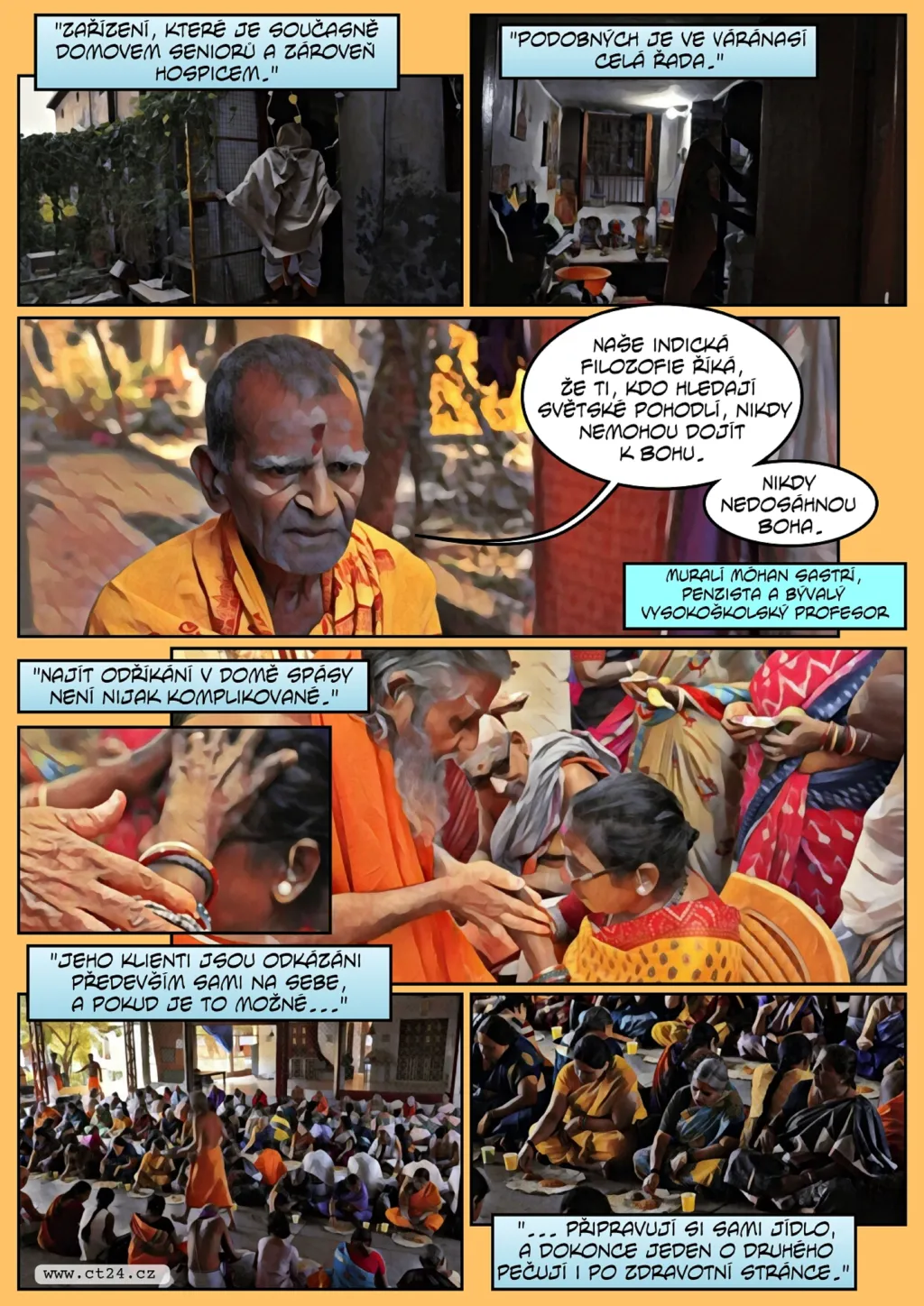 Hinduisté odcházejí zemřít do Váránasí