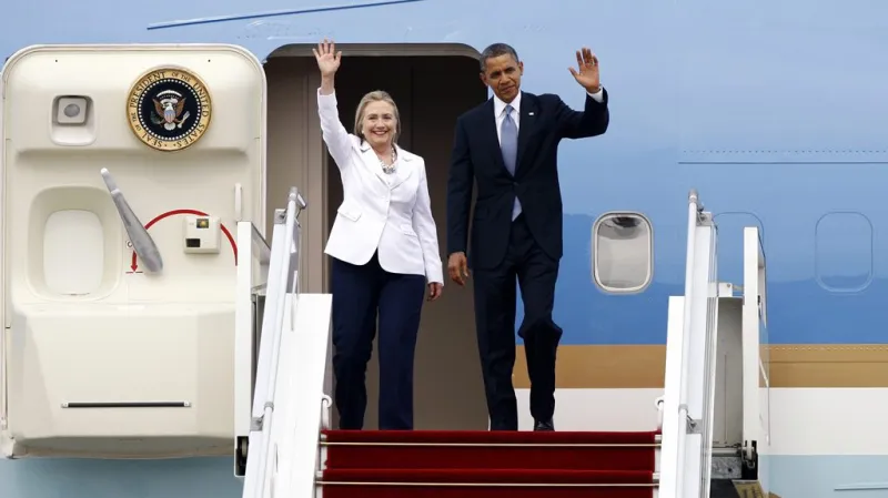 Barack Obama a Hillary Clintonová