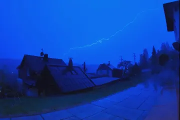 Bouřky se prohnaly Českem, nejsilnější byly v Karlovarském kraji