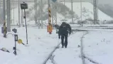 Oprava zmrzlých výhybek