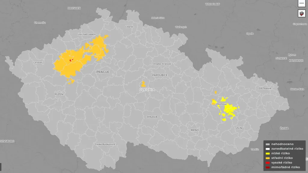 Hrozba mrazu pro chmel v úterý 23. dubna 2024