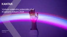 Výzkum volebního potenciálu před Krajskými volbami 2024 od společností Kantar a Data Collect