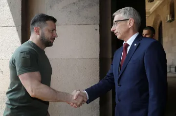 Zelenskyj v Bulharsku dojednal silnější vojenskou pomoc