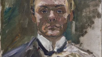 Autoportrét Maxe Beckmanna (1908)