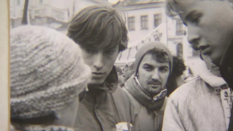 Jihlava - archivní fotografie z listopadu 1989