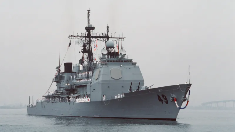 Americký křižník USS Vincennes