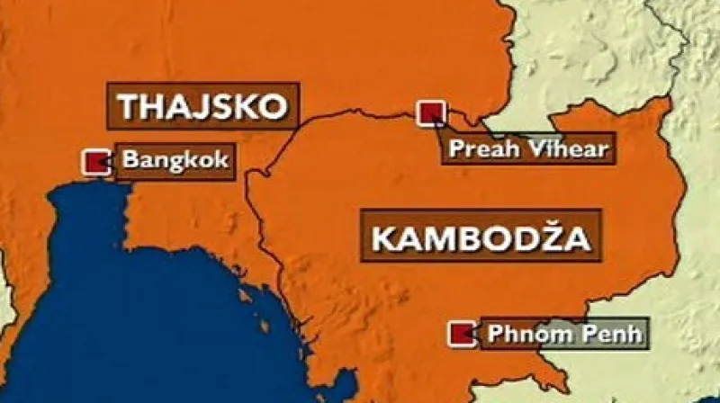 Centrem konfliktu je hinduistický chrám Preah Vihear