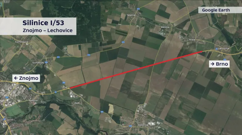 Tah mezi Brnem a Znojmem projde opravou