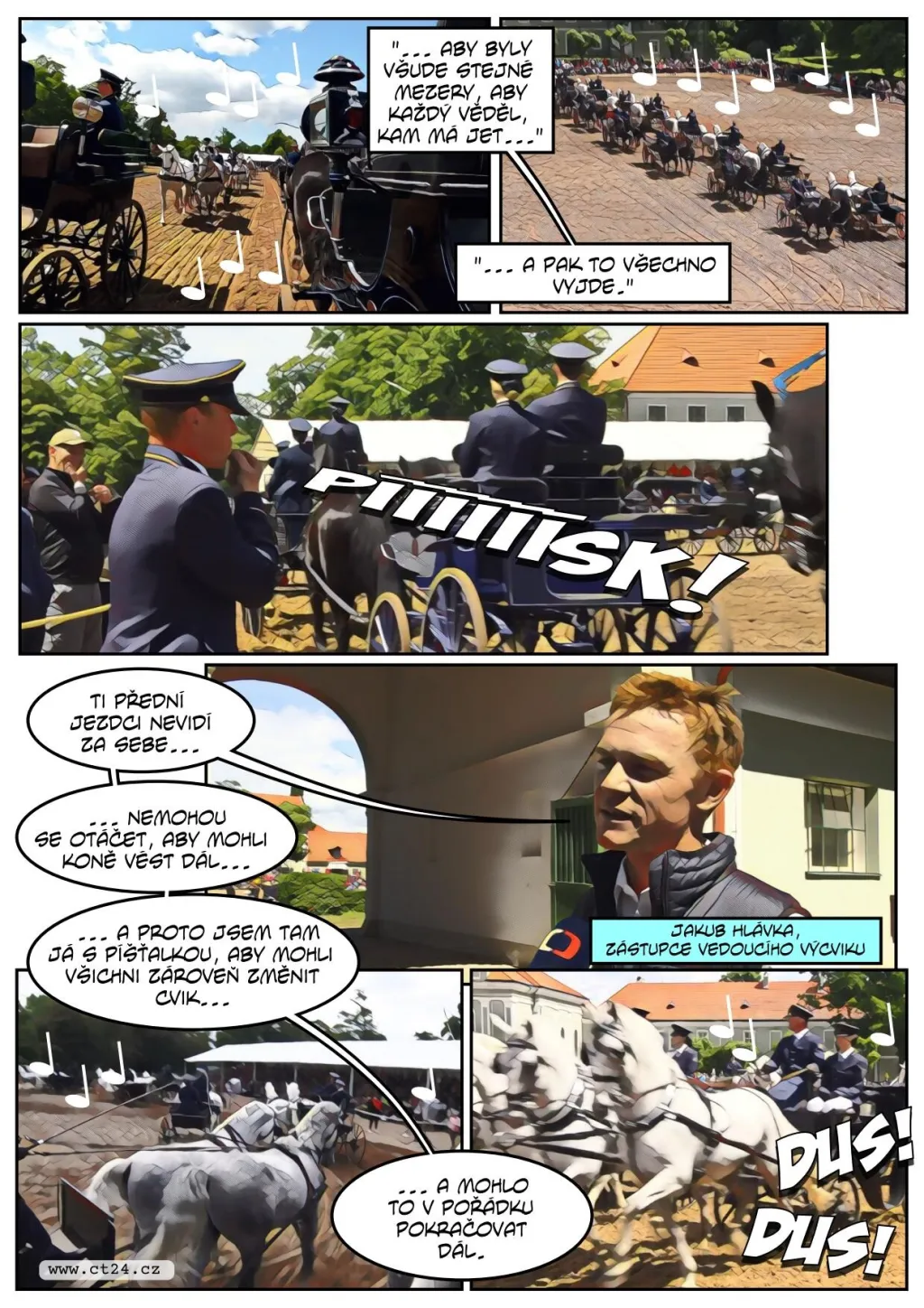 Dvacet dvojspřeží vyjelo v Kladrubech na oslavu hřebčína