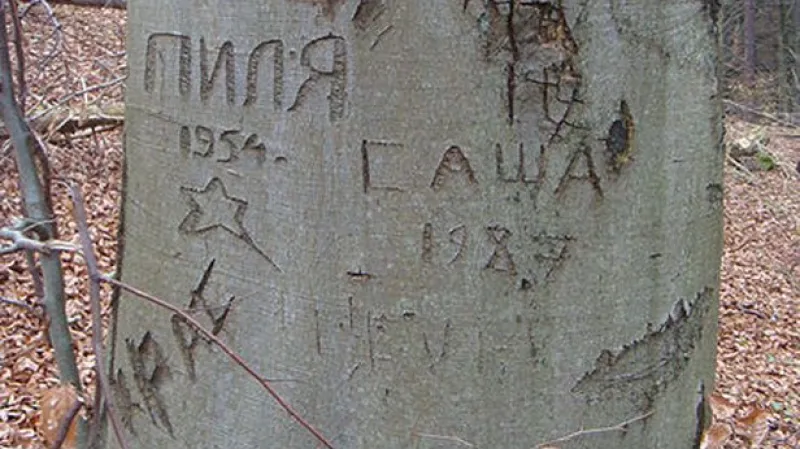 Pozůstatky po sovětské armádě ve východoněmecké Jeně