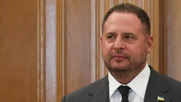 Vedoucí ukrajinské prezidentské kanceláře Andrij Jermak